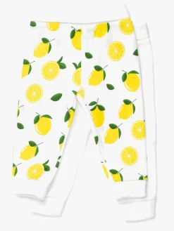 Børn TinyTreasure Tiny Treasure Willow Bukser 2-pak, White