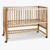 Børn tiSsi XXL Bedside Crib HAJO 120x60, Natur