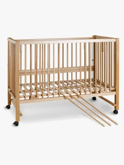 Børn tiSsi XXL Bedside Crib HAJO 120x60, Natur