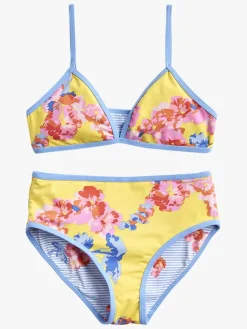 Børn TomJoule Uv & Strand-Tom Joule Vendbar Bikini, Yellow Floral