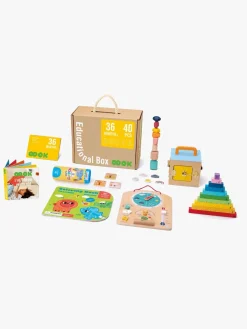 Lærerig Leg|TookyToy Tooky Toy Aktivitetsboks 36 Måned Flerfarvet