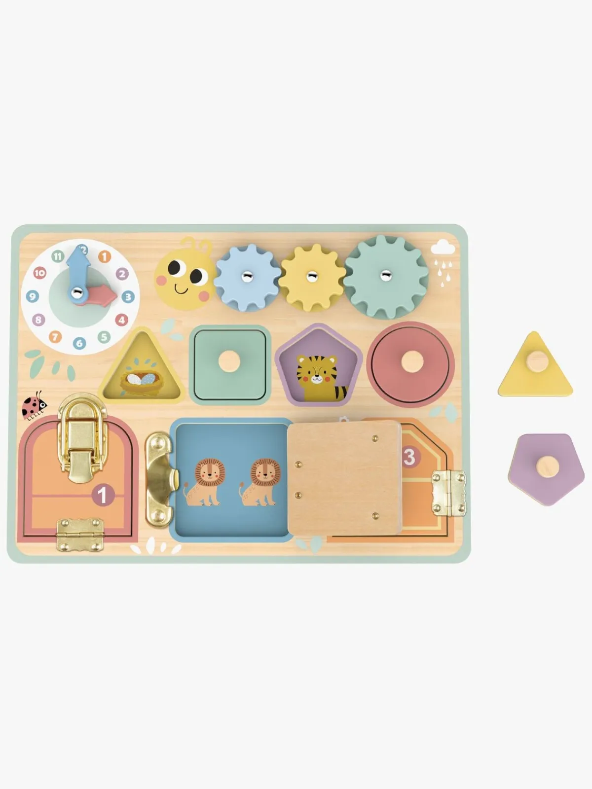 Babylegetøj|TookyToy Tooky Toy Busy Board Aktivitetslegetøj
