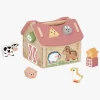 TookyToy Trælegetøj-Tooky Toy Farm House Puttekasse