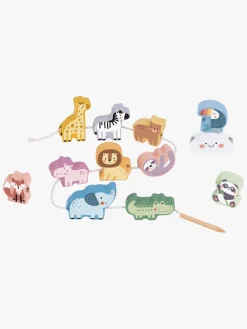 TookyToy Tooky Toy Lacing Animals Aktivitetslegetøj