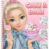 Kreativt Legetøj|TOPModel Malebog Cake & Bake