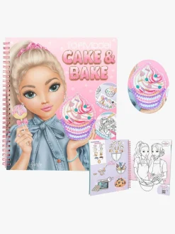 Kreativt Legetøj|TOPModel Malebog Cake & Bake