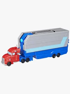 Transformers Legetøjsfigurer-EarthSpark Optimus Prime-figur med Anhænger