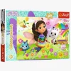 Spil & Puslespil|Trefl Gabbys Dollhouse Glitter Puslespil 100 Brikker