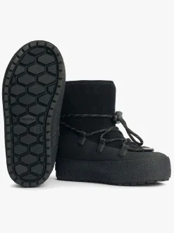 Støvler & Vinterstøvler|Tretorn Aspa Hybrid Jr Vinterstøvler, Jet Black Sort