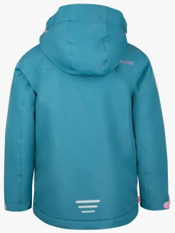 Vintertøj|Trollkids Holmenkollen PRO Vinterjakke, Teal/Mauve