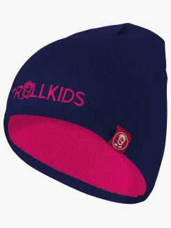 Børn Trollkids Troll Hue, Navy/Magenta