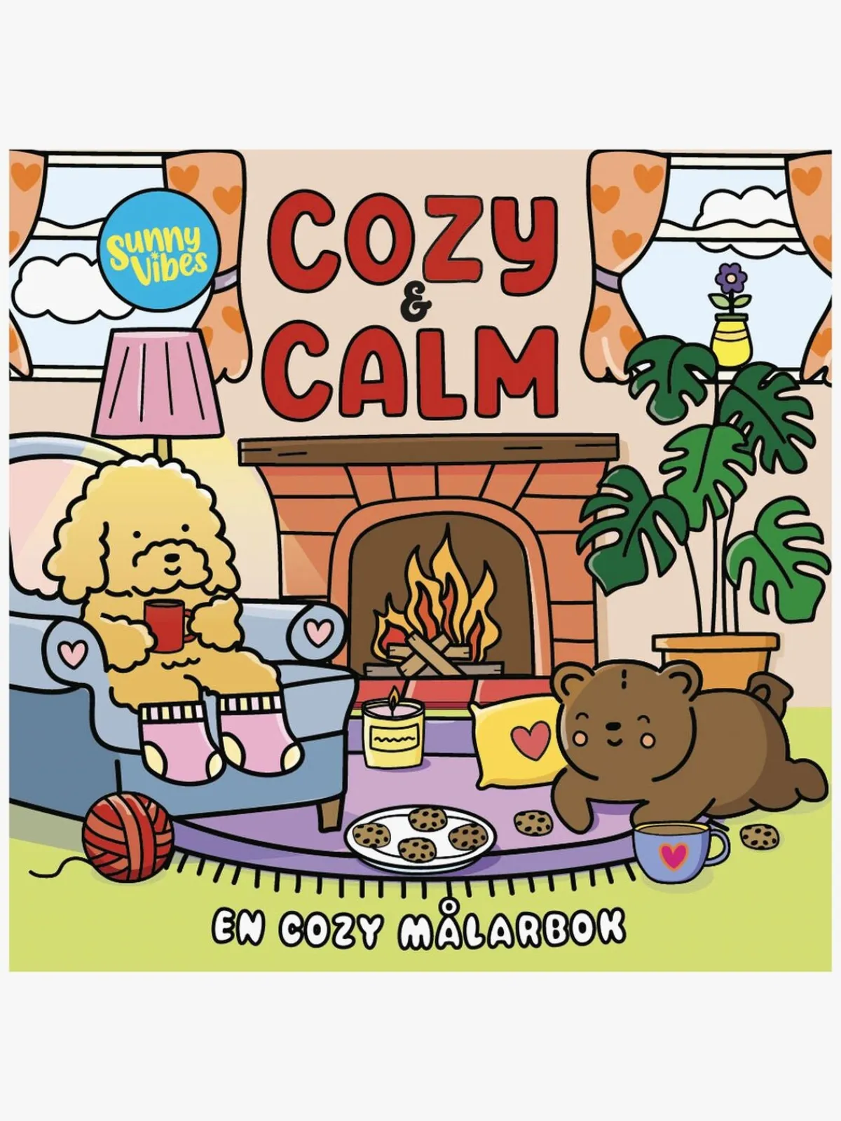 TukanForlag Kreativt Legetøj-Tukan Förlag Cozy & Calm Malebog