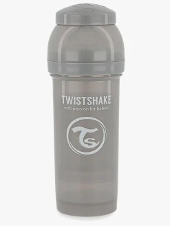 Spisetid|Twistshake Sutteflaske Anti-Kolik 260 ml, Grå Grå