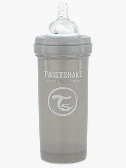 Spisetid|Twistshake Sutteflaske Anti-Kolik 260 ml, Grå Grå