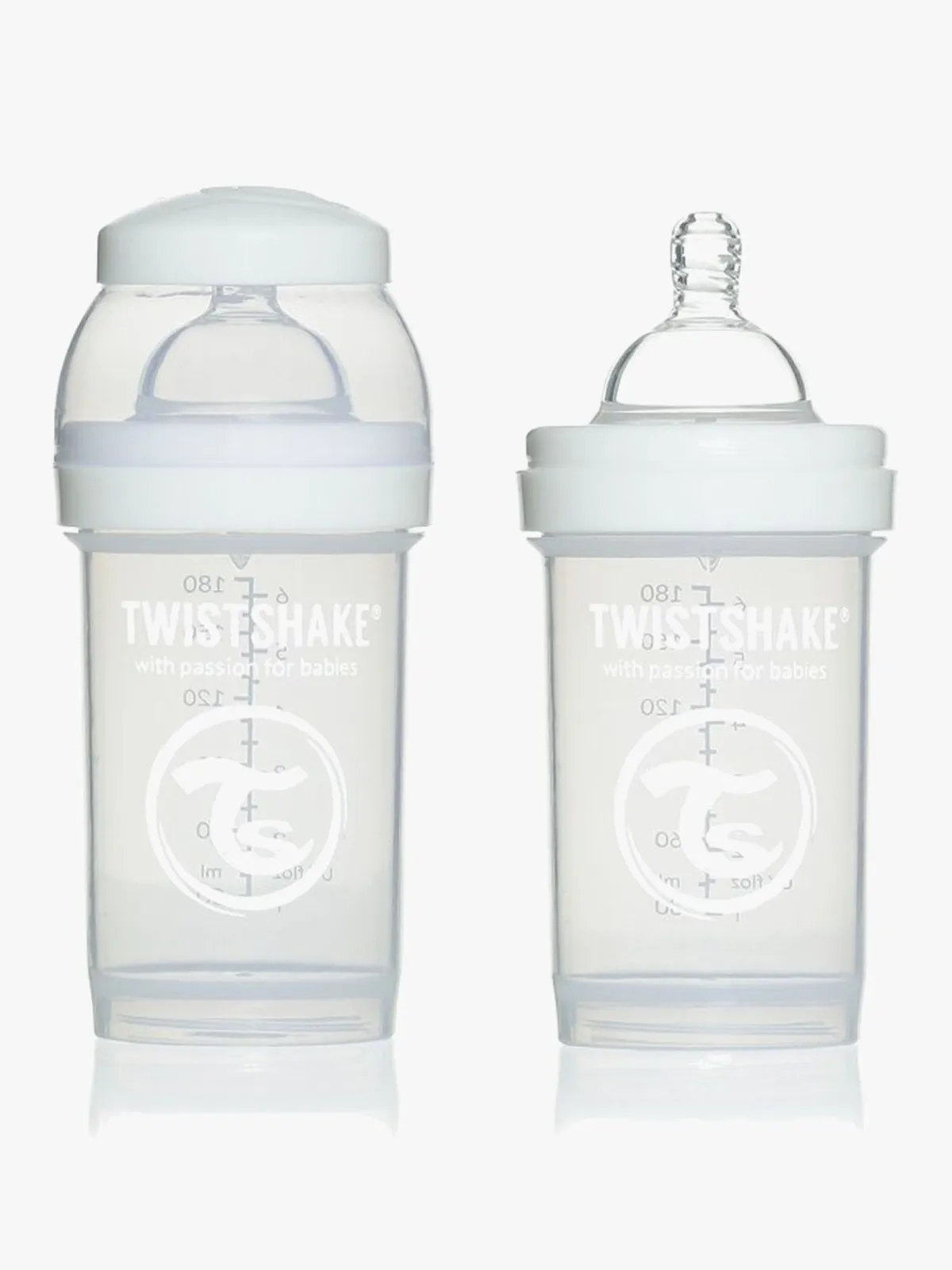 Twistshake Spisetid-Sutteflaske Anti-Kolik 180 ml,
