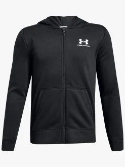 UnderArmour Under Armour Fleece FZ Hættetrøje, Black