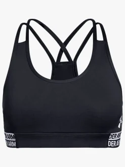 Børn UnderArmour Under Armour HeatGear Sports-BH, Black