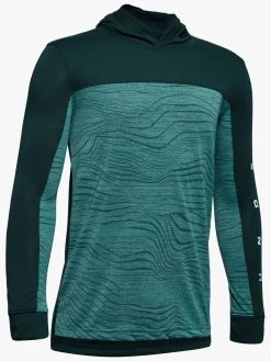 Børn UnderArmour Under Armour Relay Hoody, Midnight Navy