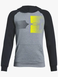UnderArmour Under Armour Rival Logo Hættetrøje, Steel