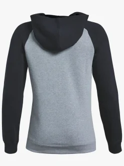 UnderArmour Under Armour Rival Logo Hættetrøje, Steel