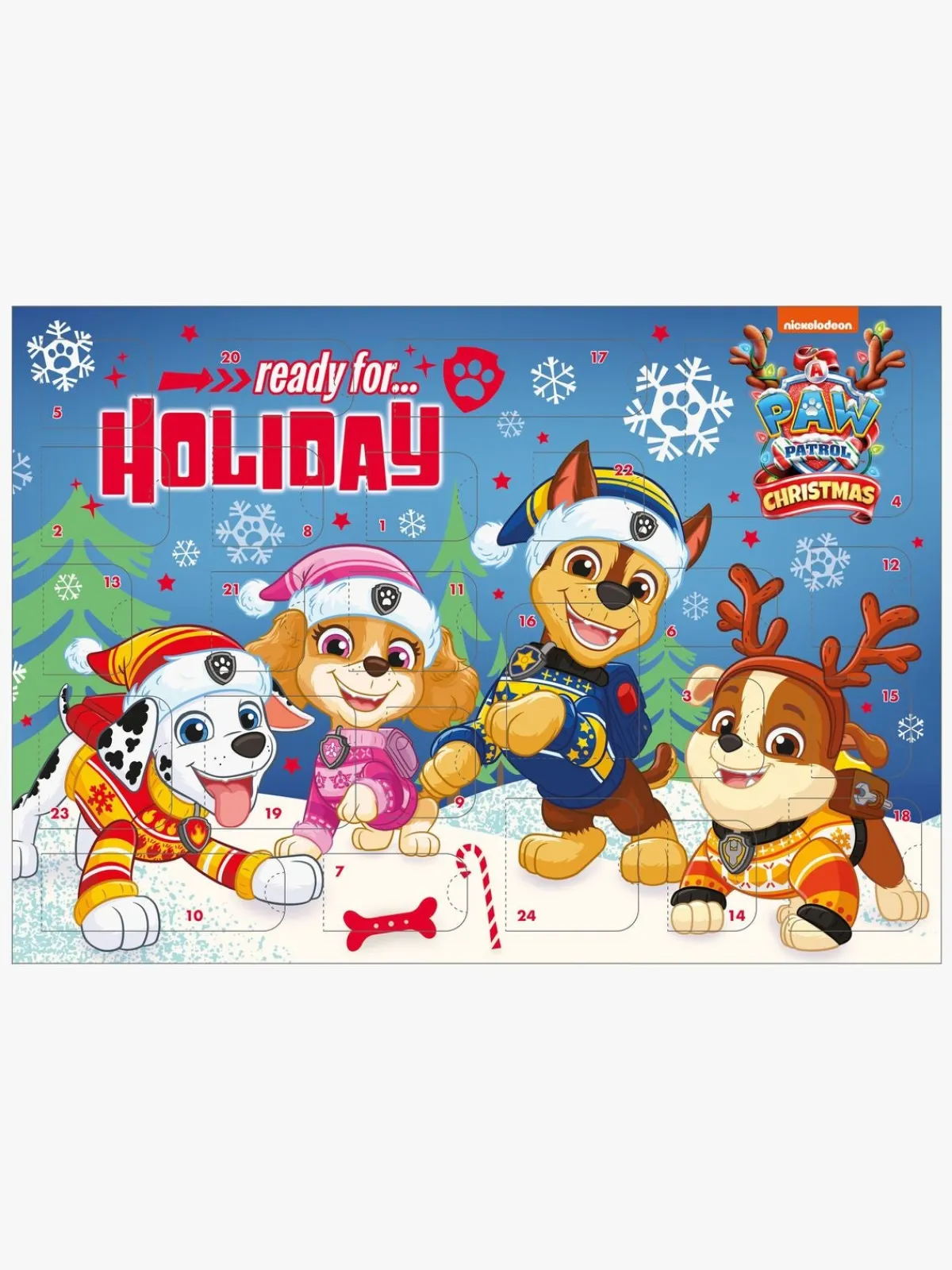 UnderCover Julekalendere-Julekalender 2025 Paw Patrol