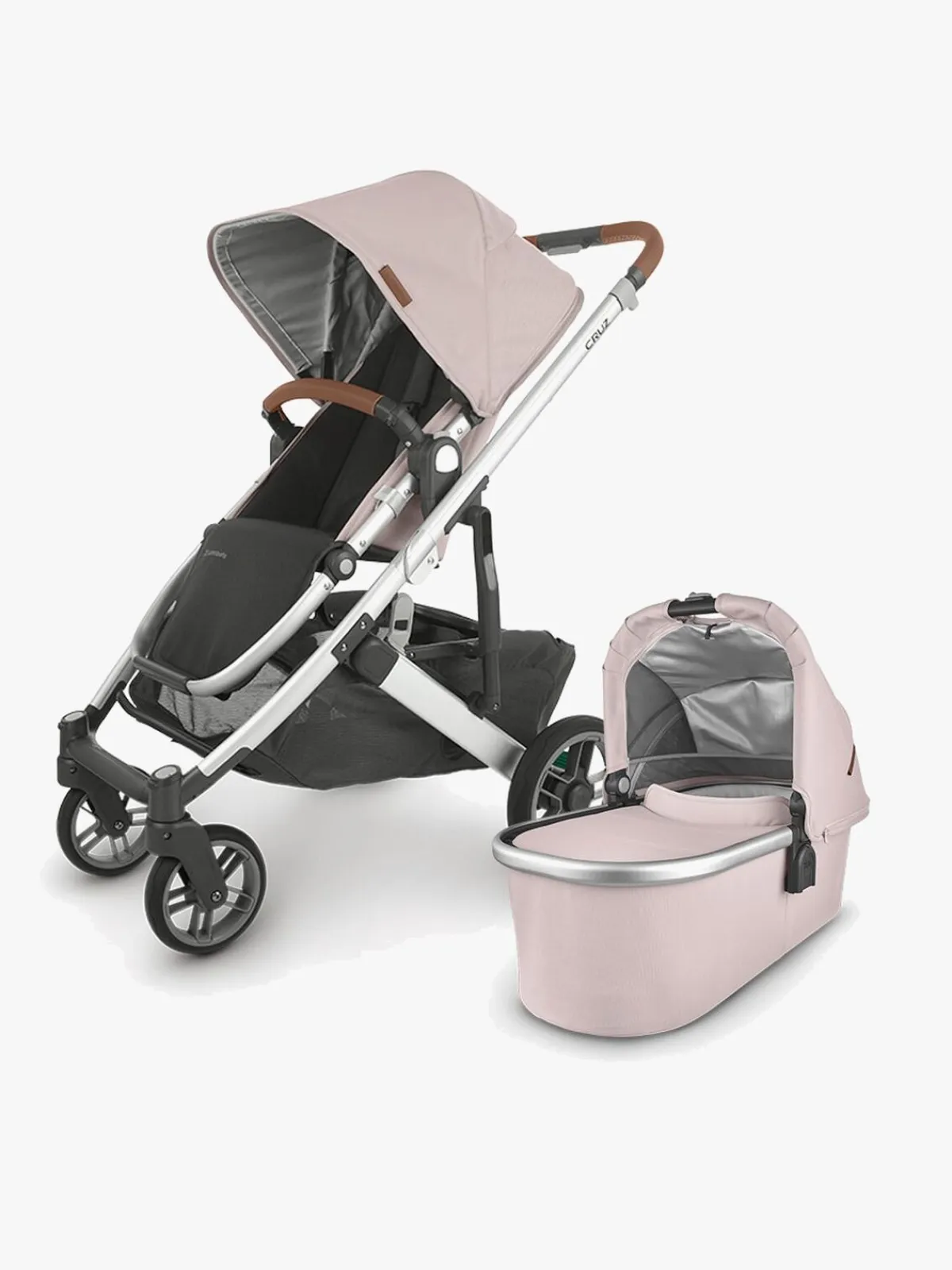 Duo- & Kombivogne|UPPAbaby CRUZ V2 Duovogn, Alice Pink