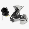 Vognpakker|UPPAbaby CRUZ V2 Duovogn inkl. Beemoo Route i-Size Autostol Baby & ISOFIX Base, Anthony Grey/Black Stone