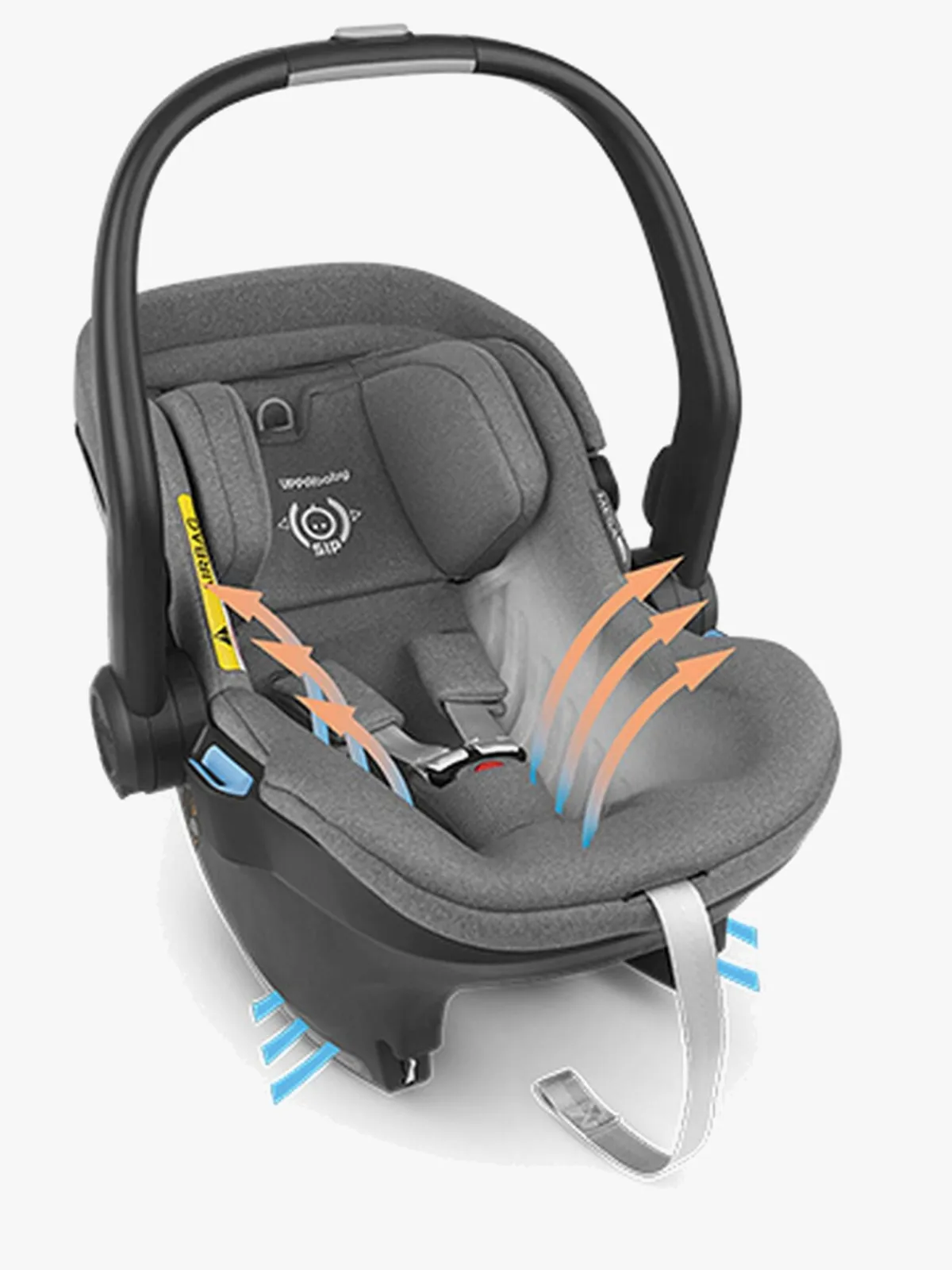 UPPAbaby Autostole 0-13 Kg-MESA i-Size Autostol Baby, Jordan Grey