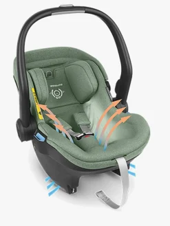 UPPAbaby MESA i-Size Autostol Baby, Emmett Green