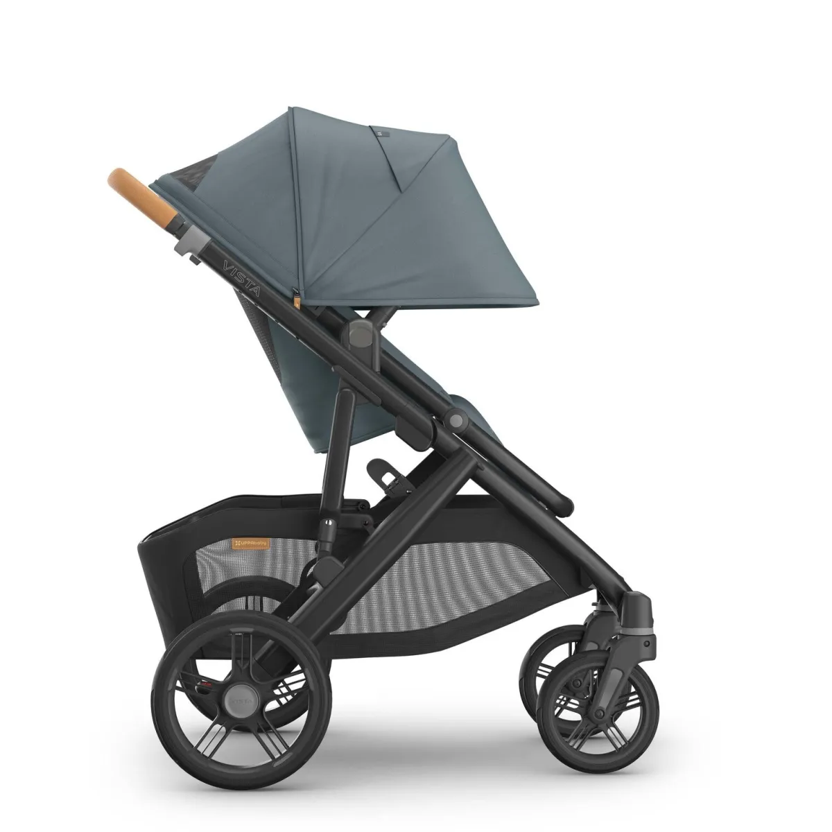 Duo- & Kombivogne|UPPAbaby Vista V3 Duovogn, Dillan Blå/Sort