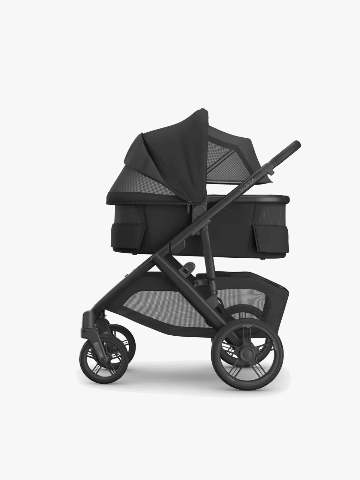 Duo- & Kombivogne|UPPAbaby Vista V3 Duovogn, Jake Sort