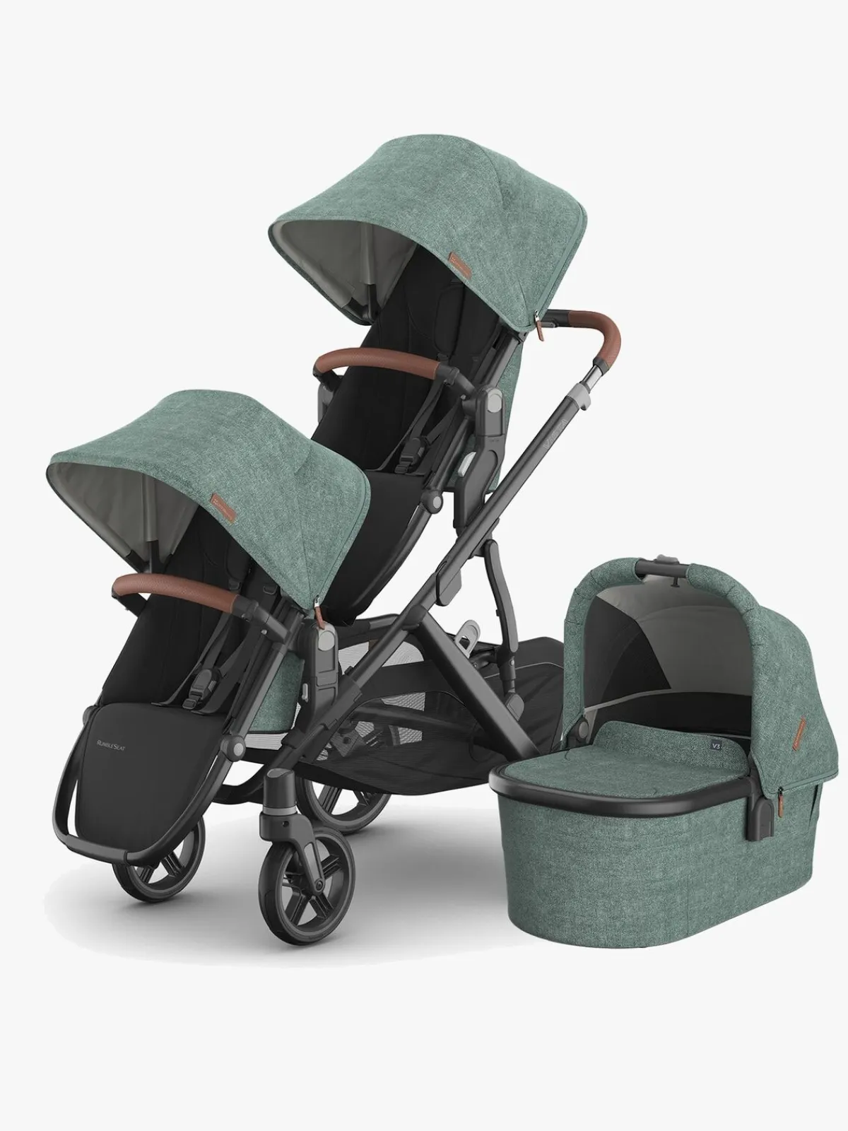 Søskendevogne|UPPAbaby Vista V3 Søskendevogn, Gwen