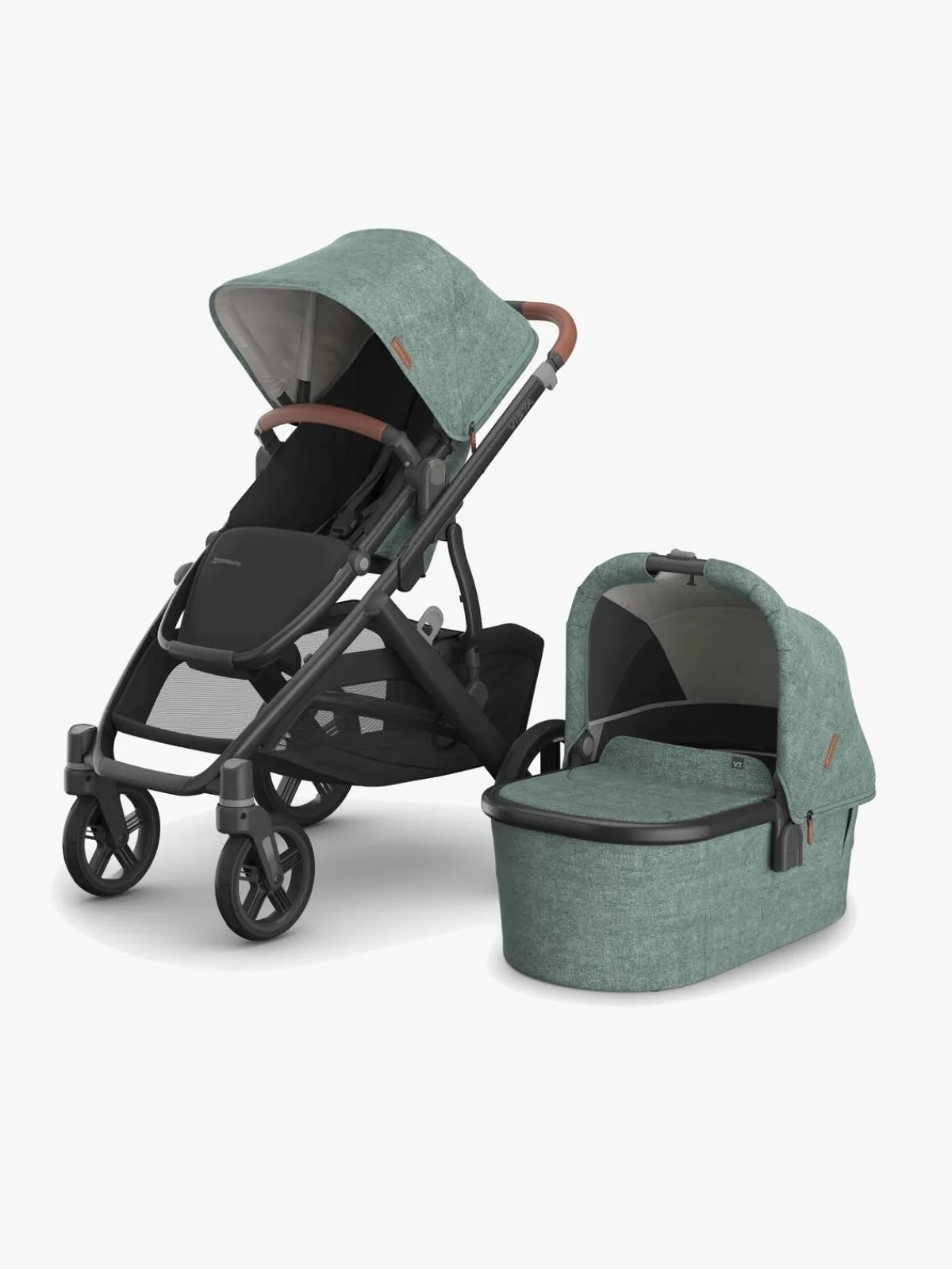 Søskendevogne|UPPAbaby Vista V3 Søskendevogn, Gwen