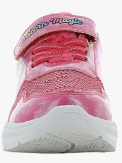 Børn ValiantUnicorn Valiant Unicorn Blinkende Sneakers, Fuchsia/Fuchsia