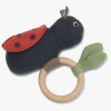VanillaCopenhagen Babylegetøj-Vanilla Copenhagen Ladybug Rangle, Berry
