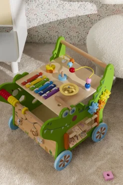 Babylegetøj|Legetøj Til Børn På 0-10 År|VIGA Gåvogn, Crocodile