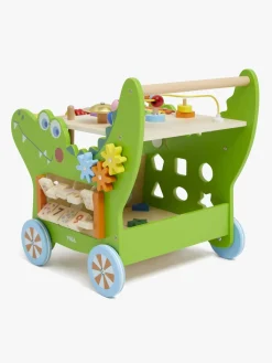 Babylegetøj|Legetøj Til Børn På 0-10 År|VIGA Gåvogn, Crocodile