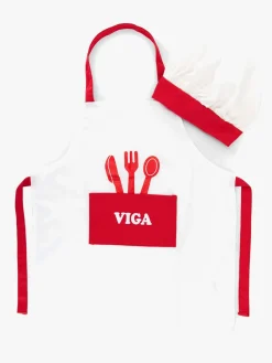VIGA Kostumer & Udklædning-Kokkeuniform & Hat