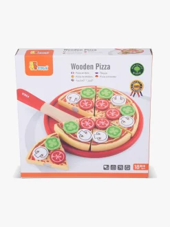 VIGA Rolleleg-Legetøjsmad Pizza