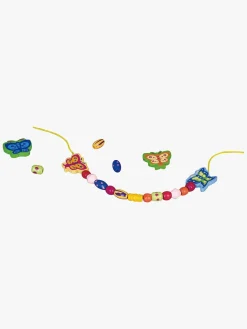 VIGA Kreativt Legetøj-Træperler Butterfly