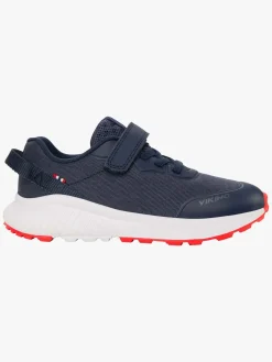 Børn VikingFootwear Viking Aery Dal Sneakers, Navy/Rød