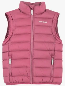 Børn VikingFootwear Viking Aery Light Dynejakke, Plum