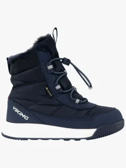 Børn VikingFootwear Viking Aery SL GTX Vinterstøvler, Navy/Blue