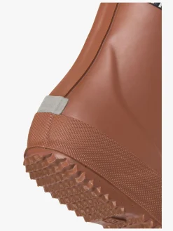 Børn VikingFootwear Viking Alv Indie Print Gummistøvler, Cognac