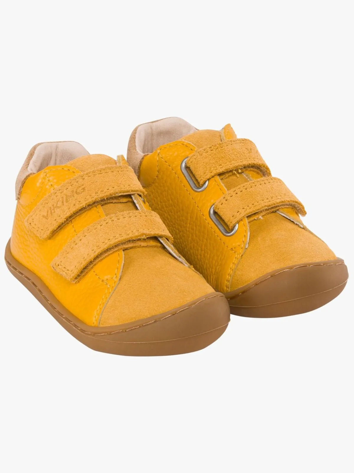 Børn VikingFootwear Begyndersko-Viking Alv Rena Barefoot 2V Begyndersko, Gul