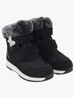 Børn VikingFootwear Viking Belle Butterfly 2V GTX Vinterstøvler, Black