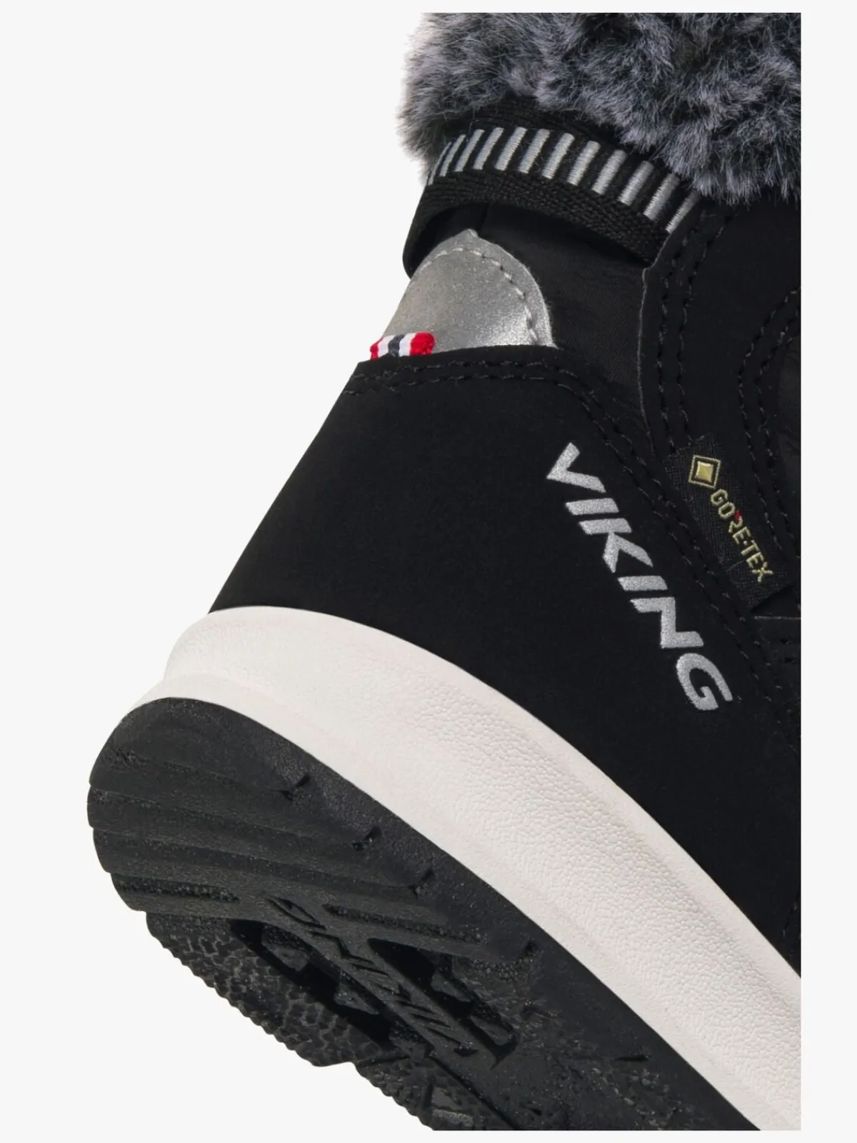 Børn VikingFootwear Viking Belle Butterfly 2V GTX Vinterstøvler, Black
