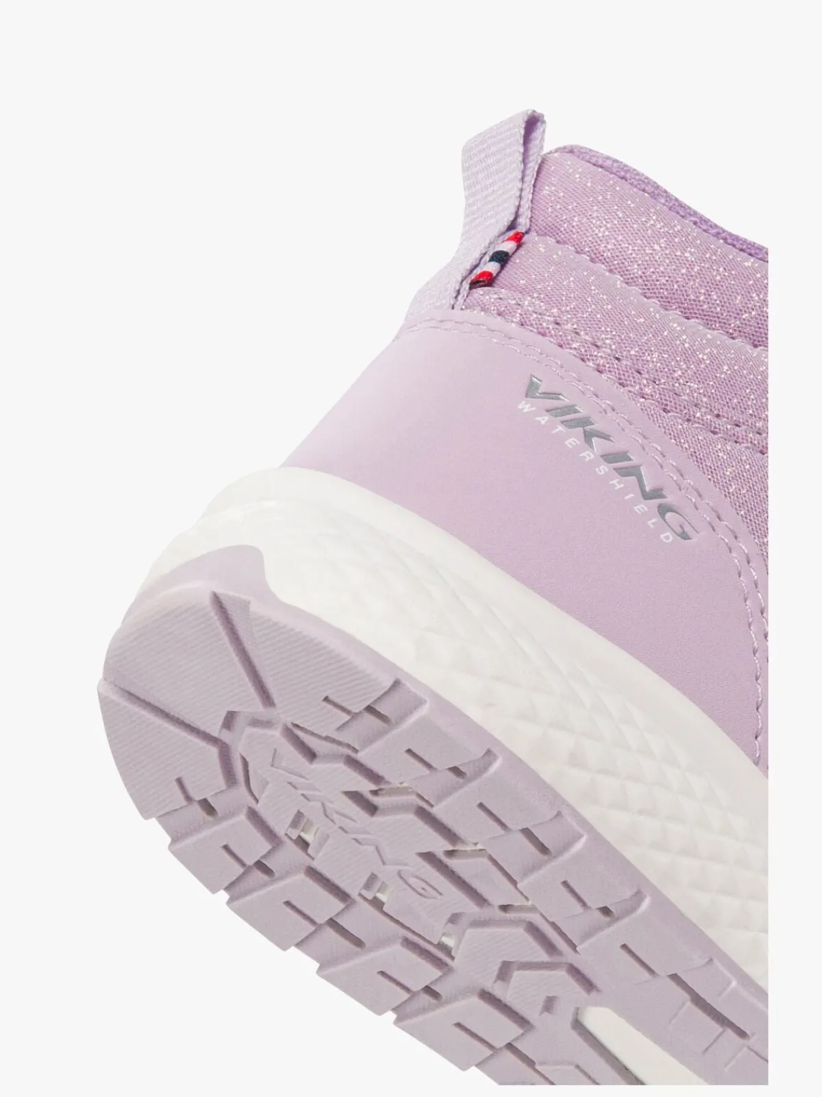 Børn VikingFootwear Viking Bouncy Glitter Mid 2V WP Sneakers, Lilac