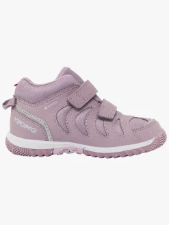Børn VikingFootwear Viking Cascade 2V Mid GTX Sneakers, Dusty Pink