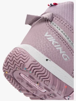 Børn VikingFootwear Viking Cascade 2V Mid GTX Sneakers, Dusty Pink